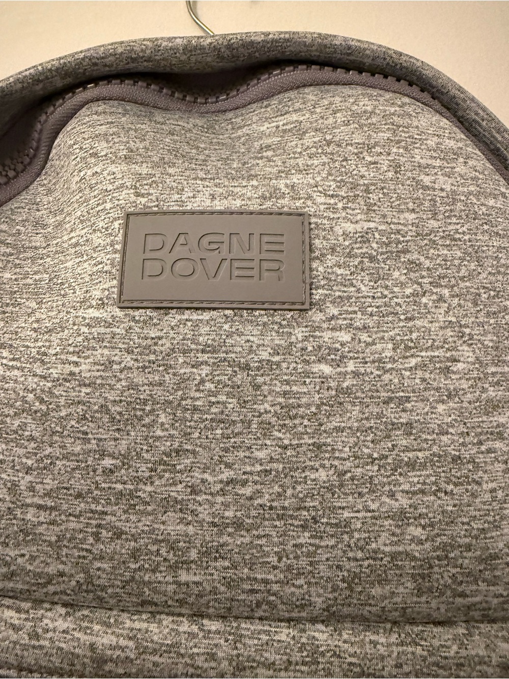 DAGNE DOVER Grey Everyday Backpack - Compact 17" - Picture 6 of 14